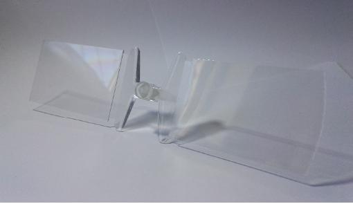 注塑加工制成的微流控芯片基板（COC材質(zhì)）