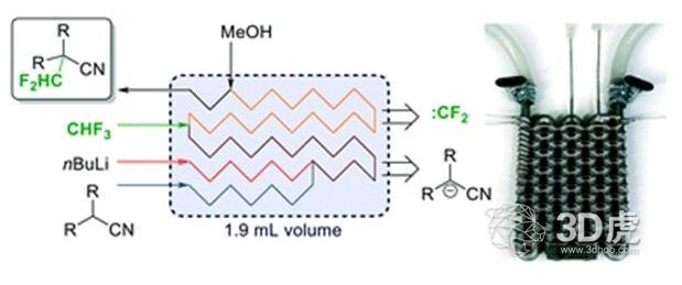 連續(xù)流動微反應器 連續(xù)流動微反應器