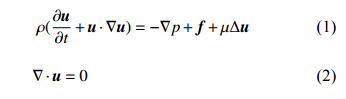 動(dòng)量方程和連續(xù)性方程