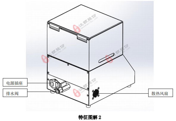 實驗室恒溫水浴搖床外觀圖 實驗室恒溫水浴搖床外觀圖